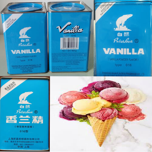 Food grade flavoring agents Polar bear brand vanilla powder