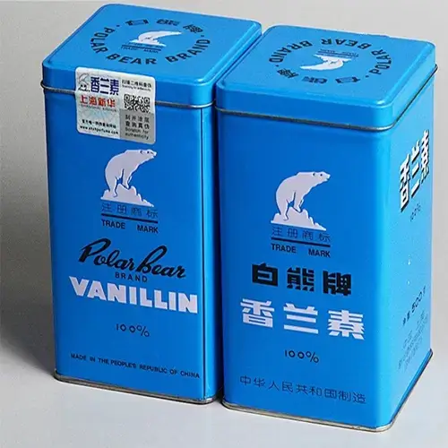  Food Flavoring agent Vanillin Crystal Powder CAS No.: 121-33-5