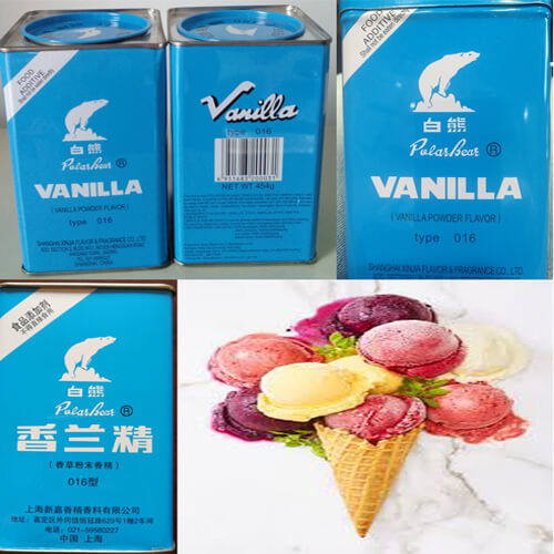 Food grade flavoring agents Polar bear brand vanilla powder